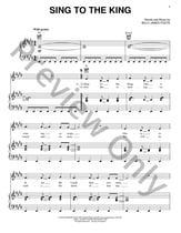 Sing to the King piano sheet music cover